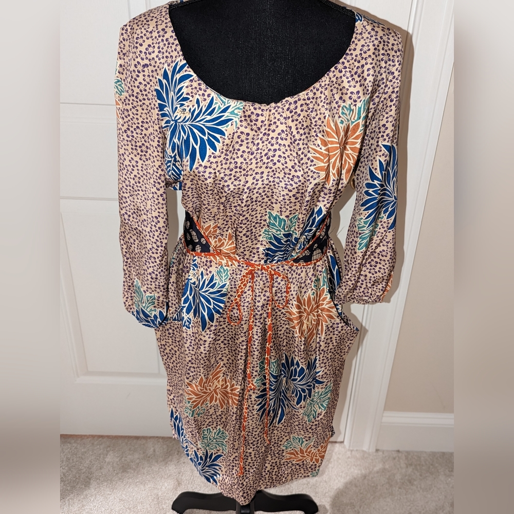 Corey Lynn Calter, Anthropologie, Size 4 silk Dress, Multicolor